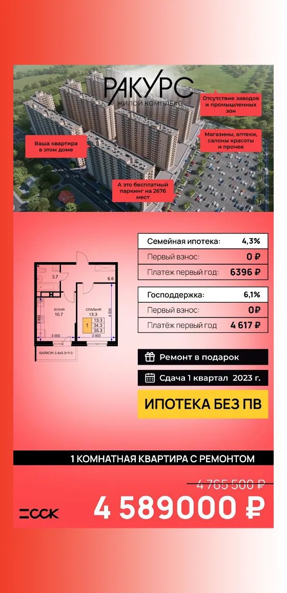 Открытие ипотеки